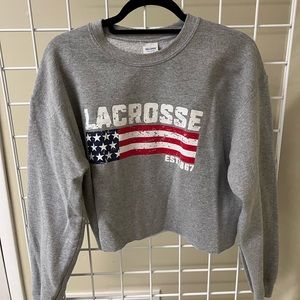 Cropped Lacrosse Seeatshirt